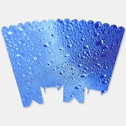 Morning Dew Favor Box – Een kristalblauwe oase Bedankdoosjes (Ongevouwen)