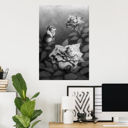 Morning Dew Poster (Thuiskantoor)