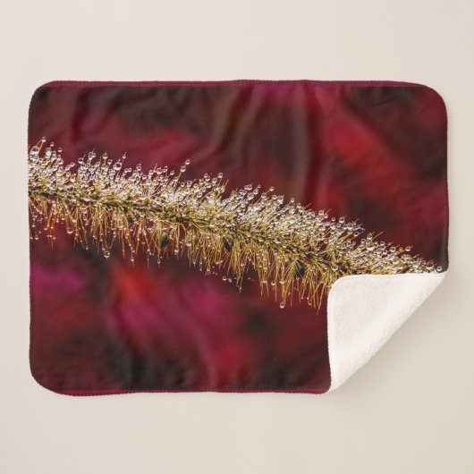 Morning Dew Sherpa Deken (Voorkant (horizontaal))