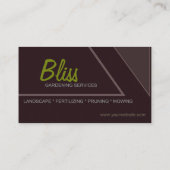 Morning Dew Stylish met Photo Template Business Visitekaartje (Achterkant)