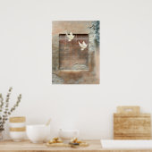 Morning Dove Poster (Keuken)