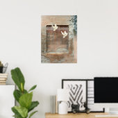 Morning Dove Poster (Thuiskantoor)