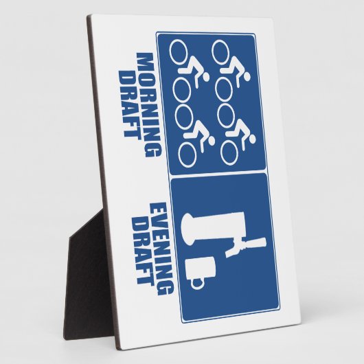 Morning Draft, Evening Draft Fotoplaat (Zijkant)