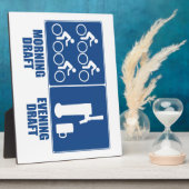 Morning Draft, Evening Draft Fotoplaat (Zijkant)