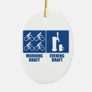 Morning Draft, Evening Draft Keramisch Ornament