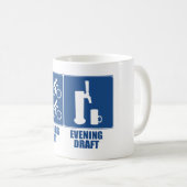 Morning Draft, Evening Draft Koffiemok (Voorkant rechts)