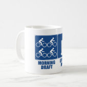 Morning Draft, Evening Draft Koffiemok (Voorkant links)