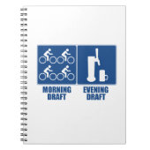 Morning Draft, Evening Draft Notitieboek (Voorkant)