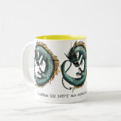 Morning Dragon Fantasy Mok (Voorkant links)