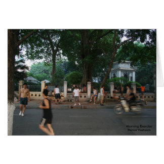 Morning Exercise * Hanoi Vietnam