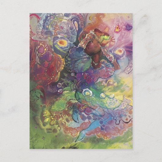 Morning Faery** Briefkaart (Voorkant)