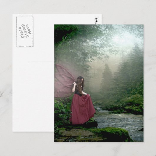 Morning Fairy Briefkaart (Voorkant / Achterkant)