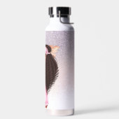 Morning Faux Glitter Girl Black Curly Hair Waterfles (Links)