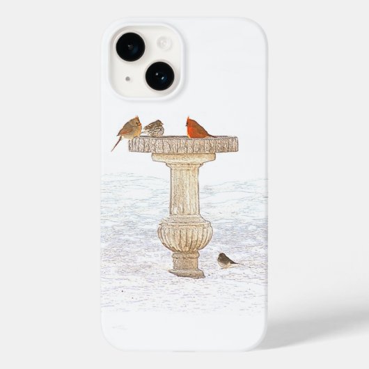 Morning Feeding DigitalArt Case-Mate iPhone Case (Achterkant)