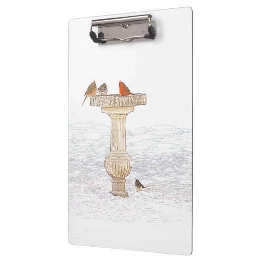 Morning Feeding DigitalArt Klembord (Links)