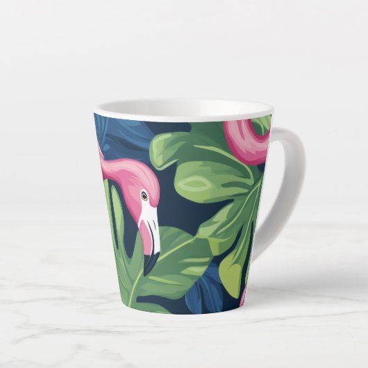 Morning Flamingo Coffee Mok (Rechterhoek)
