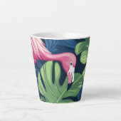 Morning Flamingo Coffee Mok (Voorkant)
