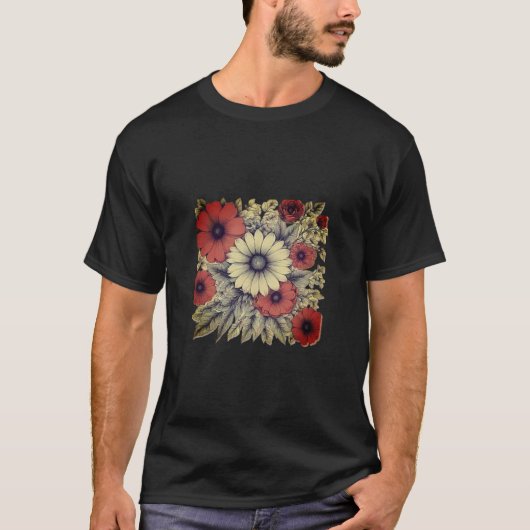 Morning Flowers T-shirt (Voorkant)