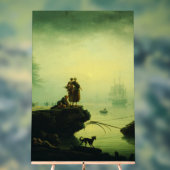 Morning Fog at sea by Joseph Vernet  Acryl Bord (Neutraal)