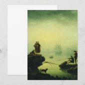 Morning Fog at sea by Joseph Vernet  Kaart (Voorkant / Achterkant)