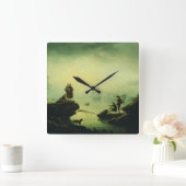 Morning Fog at sea by Joseph Vernet  Vierkante Klok (Huis)