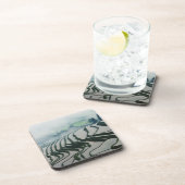 Morning Fog boven rijstvelden Drankjes Onderzetter (Rechterzijde)