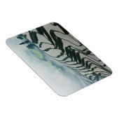 Morning Fog boven rijstvelden Magneet (Rechterzijde)