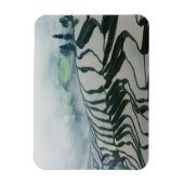 Morning Fog boven rijstvelden Magneet (Verticaal)