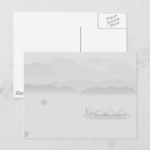Morning Fog Briefkaart (Voorkant / Achterkant)