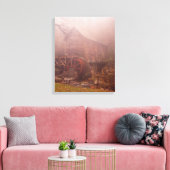 Morning Fog Canvas Afdruk (Insitu (Woonkamer))