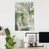 Morning Fog door Gregory Gallo Poster (Thuiskantoor)