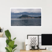 Morning Fog II Poster (Thuiskantoor)