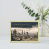 Morning Fog in de Adirondacks Briefkaart (Staand voorkant)