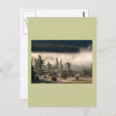 Morning Fog in de Adirondacks Briefkaart (Voorkant / Achterkant)