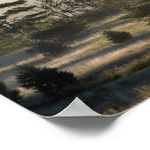 Morning Fog in de Adirondacks Poster (Hoek)