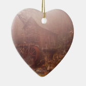 Morning Fog Keramisch Ornament (Rechts)