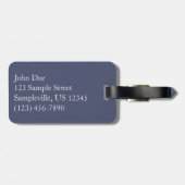 Morning Fog op de Jackson-rivier in Grand Teton Bagagelabel (Achterkant horizontaal)