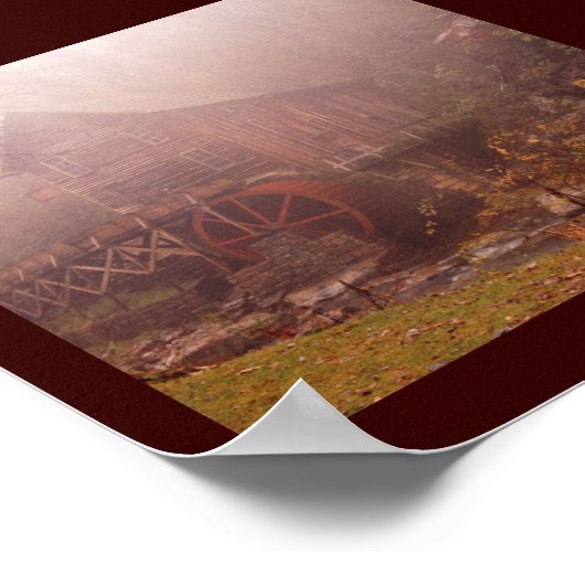 Morning Fog Poster (Hoek)