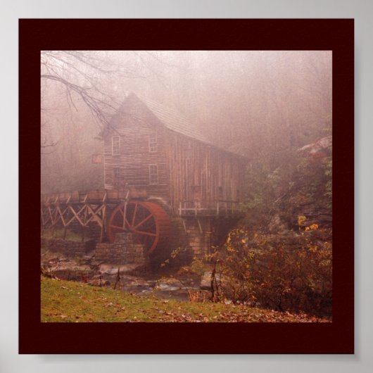 Morning Fog Poster (Voorkant)