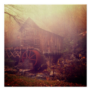 Morning Fog Poster