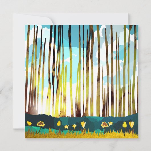 Morning Forest (Achterkant)