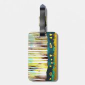 Morning Forest Bagagelabel (Achterkant verticaal)