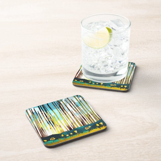 Morning Forest Bier Onderzetter (Rechterzijde)