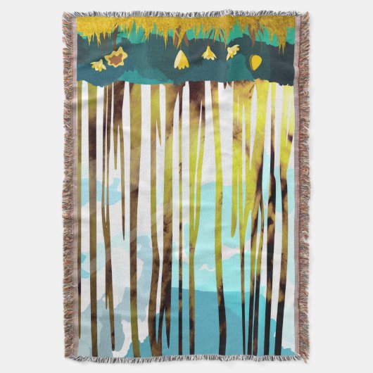 Morning Forest Deken (Voorkant Verticaal)
