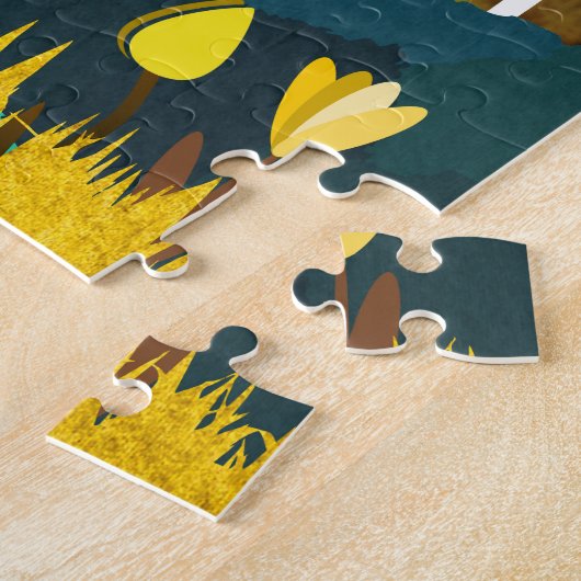 Morning Forest Legpuzzel (Zijkant)