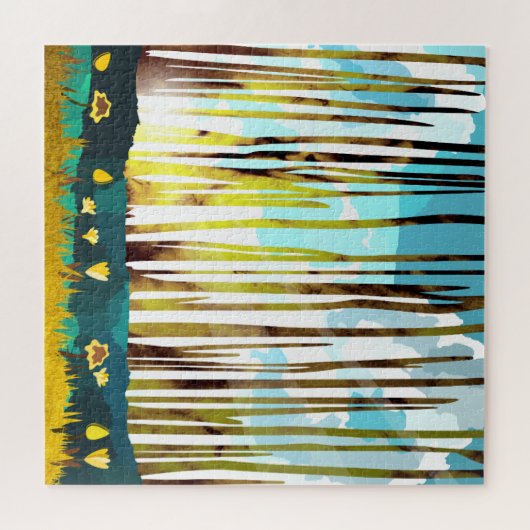 Morning Forest Legpuzzel (Horizontaal)