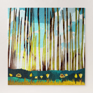 Morning Forest Legpuzzel