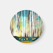 Morning Forest Magneet (Voorkant)