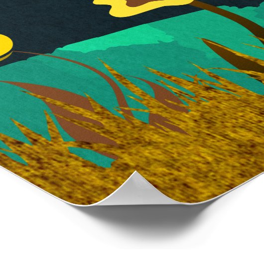 Morning Forest Poster (Hoek)