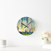 Morning Forest Ronde Klok (Huis)